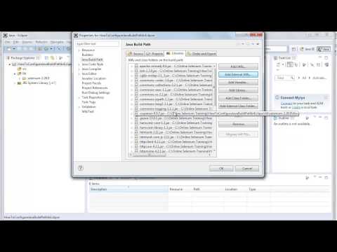 how to set java path in eclipse