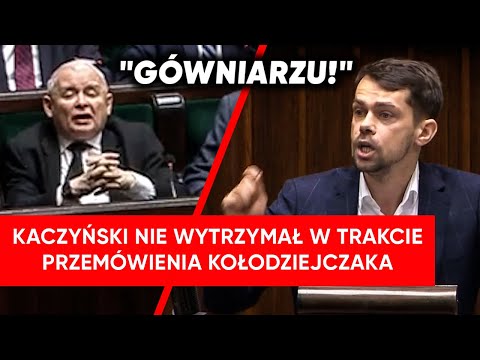 Kaczyński nie wytrzymał szarży Kołodziejczaka. “Gówniarzu!”