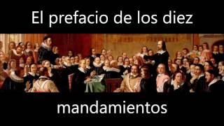 Prefacio de los Diez Mandamientos