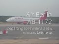AB-4184 Dusseldorf International-Prishtina Intl. Airport