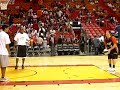 Shooting on Heat court (AAA) Shooting on Heat court (AAA)