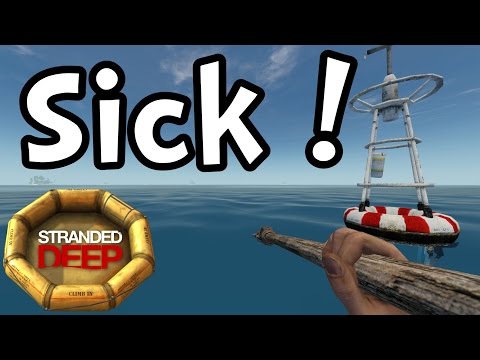 how to cure illness in stranded deep