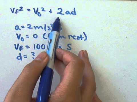 how to isolate initial velocity