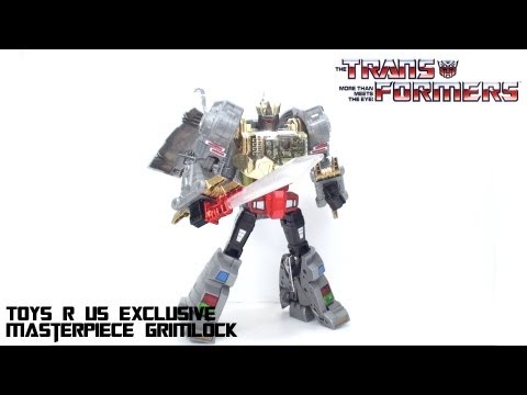 optibotimus - Video Review of the Toys R Us Exclusive: Masterpiece Grimlock GET ALL YOUR FIGURES HERE!!! http://www.bigbadtoystore.com/bbts/product.aspx?product=HAS22197&m...