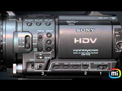 Kameratutorial 1: Sony HDR-FX1E Tutorial 3 - Settings continued
