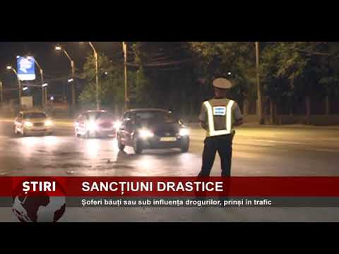 Șoferi băuți sau sub influența drogurilor, prinși în trafic