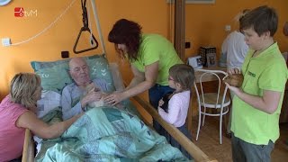 Zvířátka potěšila seniory