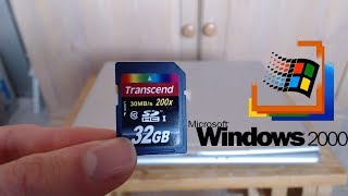 Installing Windows 2000 on an SD Card