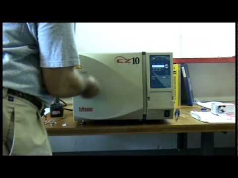 how to drain autoclave