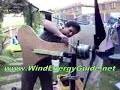 How I Built a Cheap Wind Generator - Turbine with PVC Wind Mill Blades