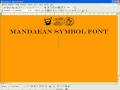 videos de Mandaean Font ( Outline, Art, Symbol )
