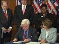 College Cost Reduction and Access Act Enrollment Ceremony