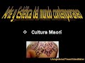 CULTURA MAORI