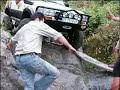 TOYOTA HDJ80 SUBIENDO BARRANCO DE PIEDRA 2� PARTE ORC-4X4