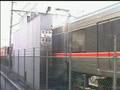 373系東海洗車シーンin静岡車両区連絡線