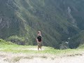 Visitando el Macchu Picchu