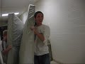 the footage used in a geico commercial!!!!!! jousting with mattresses