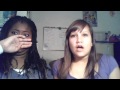 making sick video reactions with my buddy jenna