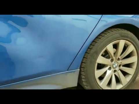 Reparatie usa infundata BMW F30 - tinichigerie fara revopsire