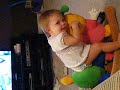 Addison loving on Cody the Catepillar