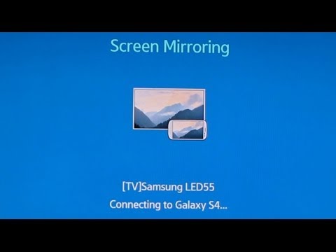 how to perform screen mirroring