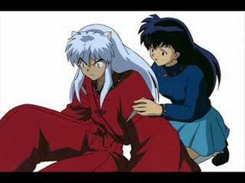 inuyasha and kagome kiss. inuyasha x kagome- amazing