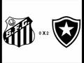 SANTOS 2 X 2 BOTAFOGO BRASILEIRÃO SÉRIE A 2008