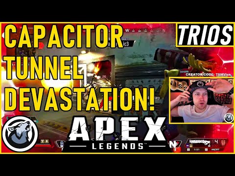 CAPACITOR TUNNEL DEVASTATION! VISS APEX LEGENDS SEASON 5