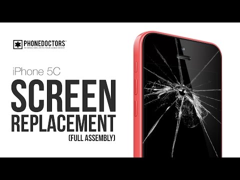 how to fix iphone 5c screen