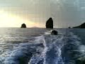 In navigazione tra Lipari e Vulcano