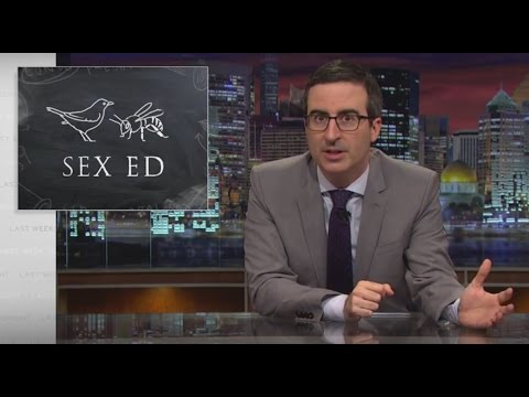 John Oliver Tells Us What We Don\'t Know About Sex Ed.