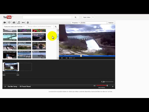 Crea tus vĂdeos con el editor de videos de Youtube