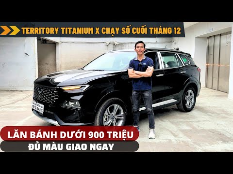 CHẠY SỐ CUỐI THÁNG 12/2023 FORD TERRITORY TITANIUM X GIÁ LĂN BÁNH GIẢM MẠNH - XE ĐỦ MÀU GIAO NGAY