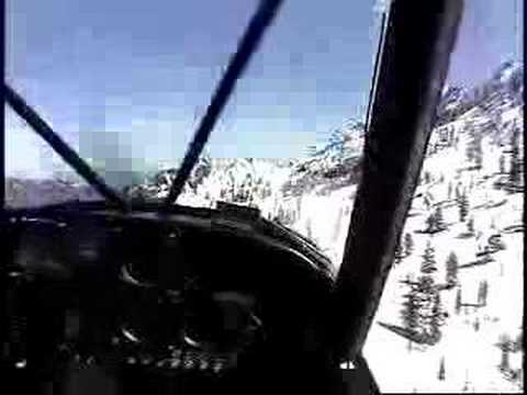 Olympic Mountains Low Altitude Flying