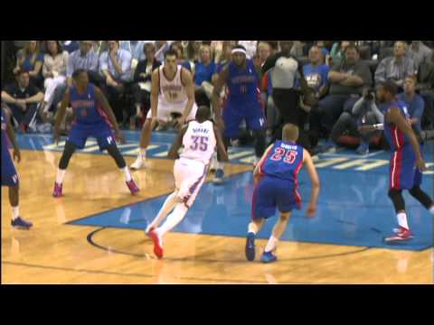 Kevin Durant Seeks and Destroys the Rim