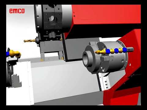 EMCO UniversalTurn 50 Lathe - Single Turret Live Tools | Jones Kinden Company (1)