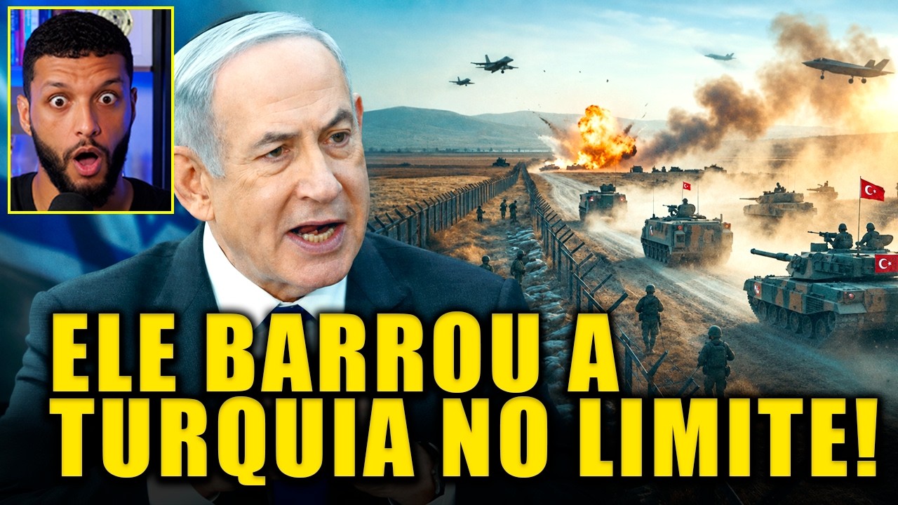 Israel BARRA INVASÃO turca e consegue evitar por pouco uma GUERRA TOTAL