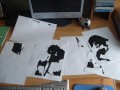 Pochoir, peinture, artiste Pochoir, peinture, artiste