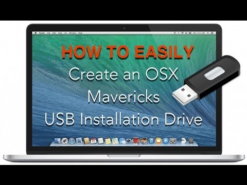 how to create a os x mavericks usb