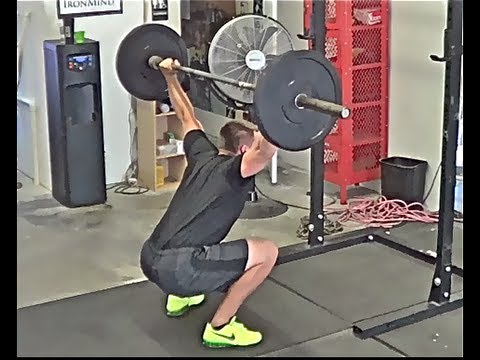 how to perform overhead squat