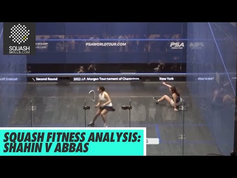 Squash Fitness Analysis: Shahin v Abbas