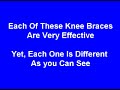 Knee Braces & Knee Pain Relief