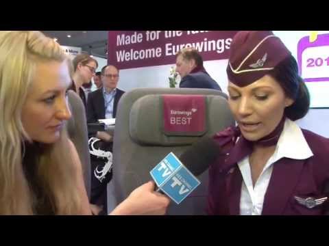 WEB CHANNEL TV auf der ITB 2015 Berlin im Gespräch mit Eurowings City Firmen Video Promotion