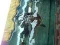 Instalación con alimentador automático para tortugas de la especie Trachemys y similares.
