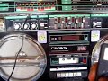 Sick late 80's boombox from Crown, found at a friends house. For Sale on EBAY until APRIL 14th 2007.  Look under 