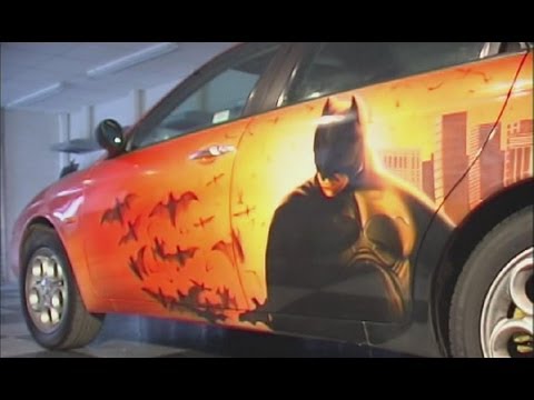 Custom Painting - Car Demo - Using Auto-Air / Createx Paints