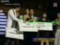 Riza Santos the 2nd Big Placer/ Jon escorted her