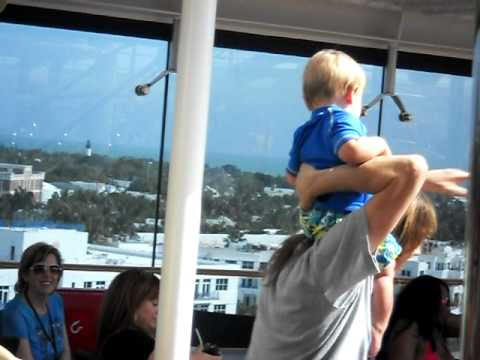 singer Jeff Keith with his son on the MOR Cruise