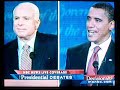 John McCain Says HORSESH*T During the 9/26 Debate