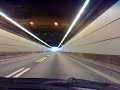 Ferrari f355 with tubi exhaust accelleration thru tunnel pt2